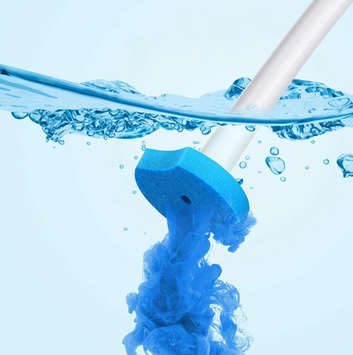 Refil 10 Esponjinhas De Escova Sanitária Descartável Limpeza