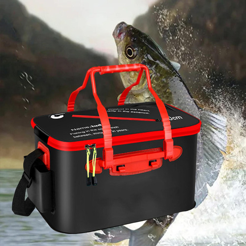 Contenedor De Peces, Cubo Plegable Grueso Para Negro L