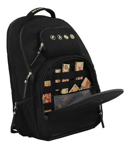 Mochila Raw Rolling Papers Backpack Black
