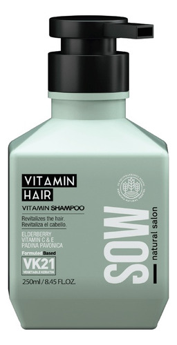 Sow Vitamin Hair Shampoo X 250ml