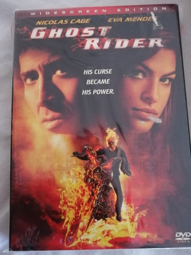 Dvd Película Ghost Rider. Con Nicolas Cage. Dvd Region 1