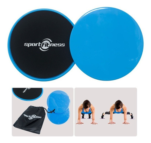 Disco Ejercitador Abdomen Core Slider Sportfitness