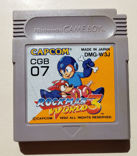 Rockman World 3 - Megaman 3 / Gameboy // Wario Store