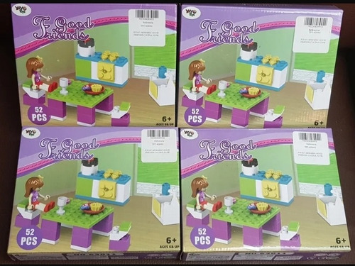 Bloques Yayo Toys 63011 Good Friends Set De Cocina.