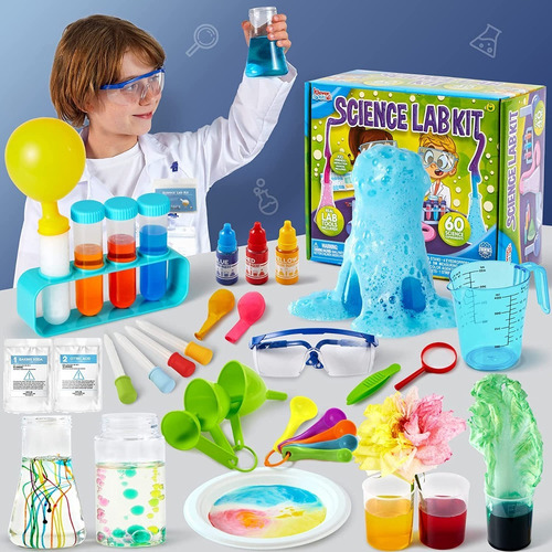 Kit De Ciencias Glociti S De  Para Niños Con Abrigo De L Ktc