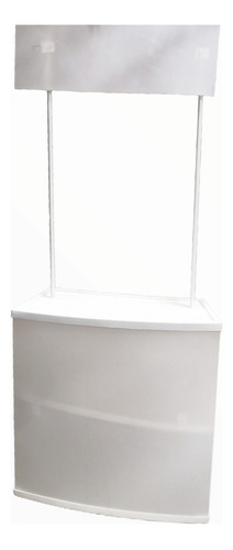 Demo Stand Modulo Portatil Plastico Pvc Sin Publicidad