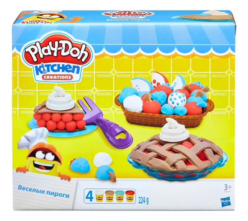Paquete 2 Sets Play Doh Kitchen Creations Cocina