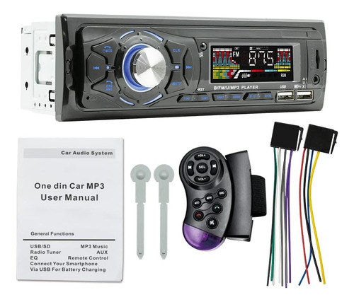 Reproductor Mp3 Multifunción Car Bt Con Doble Interfaz Usb C