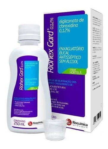 Enxaguante Bucal Antisséptico Clorexidina 0,12% - 250ml