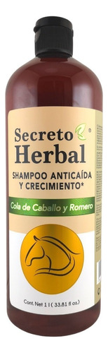 Shampoo Secreto Herbal Anticaída Con Cola De Caballo 1L