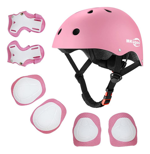 Casco De Bicicleta Para Niños De 2 A 14 Años, Casco Ajustabl