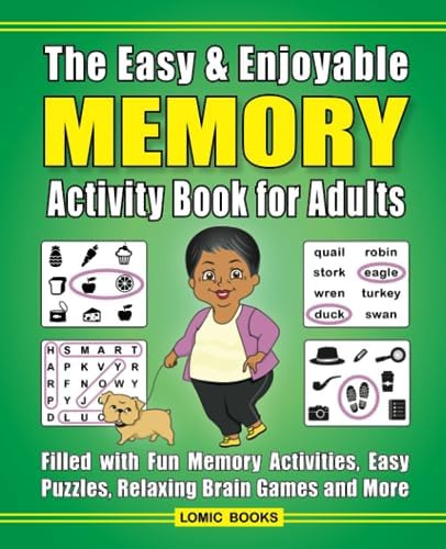 Libro: The Easy & Enjoyable Memory Activity Book For Adults: