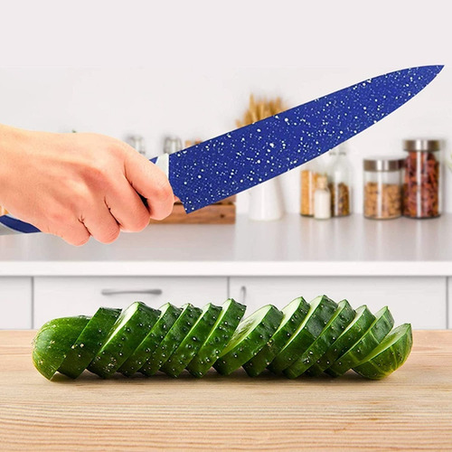 Juego De Cuchillos Para Cocina 5 Piezas Con Estuche Yajad