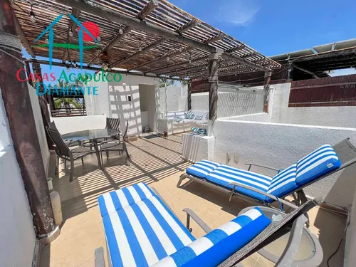 Cad Villas Terrasol Diamante Pacífico 7. Roof Garden Con Jacuzzi, Sala Y Comedor
