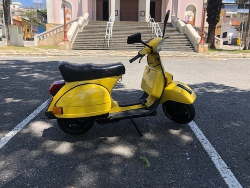 Vespa Px 200 Elestart 1988 Placa Preta