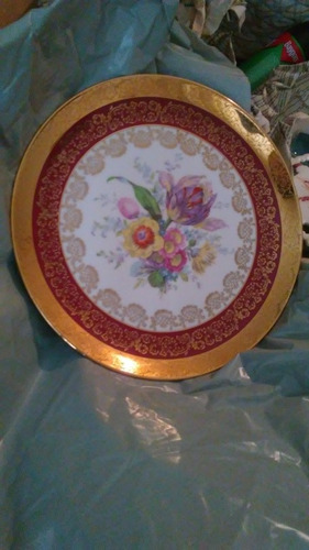 Plato De Colección Porcelana De Bavaria