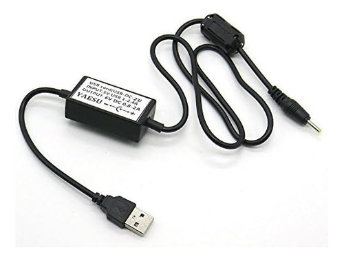 Cargador De Cable Usb Radio Yaesu Vx 1r Vx 2r Vx 3r Rad...