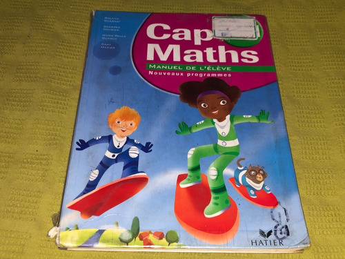 Cap Maths Cycle 3 Cm1 Nouveaux Programmes - Hatier