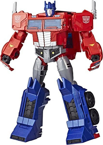 Transformers Toys Optimus Prime Cyberverse - Figura De