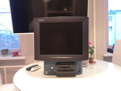 Computador Acer Veriton Fp2 Raridade Retro Pc Vintage