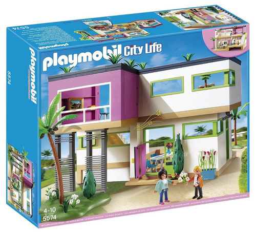 Playmobil 5574 Mansion Moderna De Lujo Juguetería El Pehuén