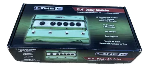 Line 6 Stompbox Modeler Delay Stompbox Modeling Dl4 Verde (Usado)