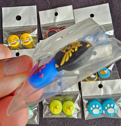 Pack 20 Grips Silicón Para Nintendo Switch Joystick Nuevos! (Usado)