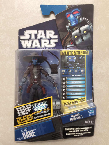 Figura Star Wars The Clone Wars Cade Bane Cw42 2010