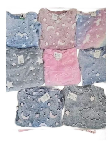 Imagen 3 de 9 de Pijama Invierno Mujer De Polar Soft Luminoso Terrenal
