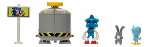 Sonic The Hedgehog Figura De Acción De 2.5 Diorama Claro A N
