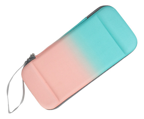 Kit Para Nintendo Switch Rosa Turquesa Estuche Protector