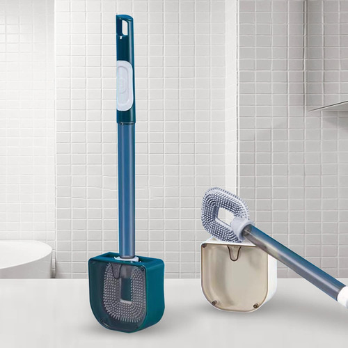 Cepillos De Baño Con Dispensador De Limpiador Y Soporte