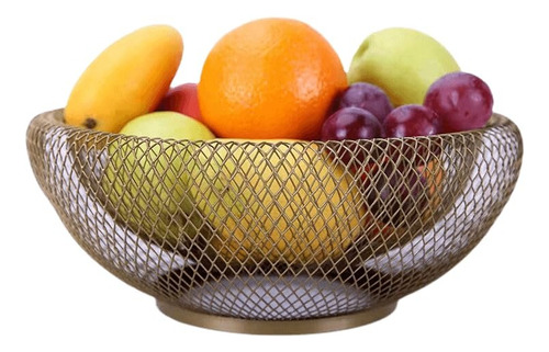 Canasta Malla Frutas Verduras Panes Huevos Decoracion Mesa