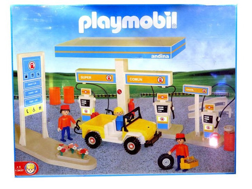 Playmobil Estacion De Servicio 3437 Juego Niño Childrens
