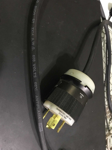Cable De Alimentacion Con Clavijas Hubbell Hbl7411c Hbl5269c (Usado)