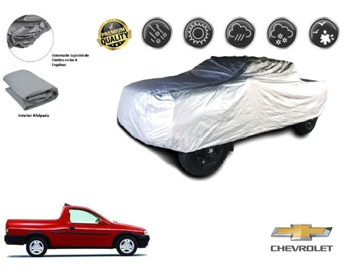 Funda Cubreauto Afelpada Chevrolet Chevy Pick Up 1.6l 2001