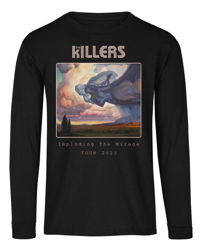 Playeras The Killers Rock Mexico Tour 2023 Ml Dama/caballero