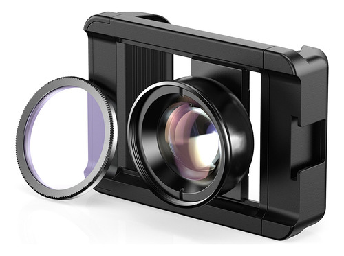 Lente Macro Apexel 4k Hd 100 Mm Com Filtro Cpl Universal Cla