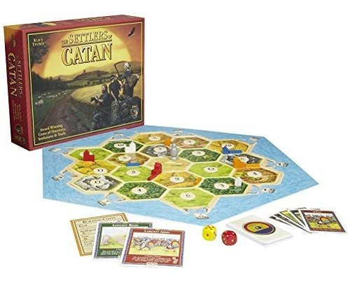 The Settlers Of Catan Colonos Catan 3-4 Jugadores Ingles
