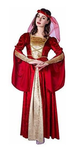Disfraz Mujer - Women's Medieval Princess Dress Halloween Re