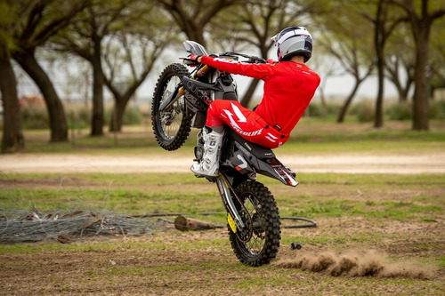 Conjunto Mx / Motocross Radikal Zero Rojo-all Motors Online