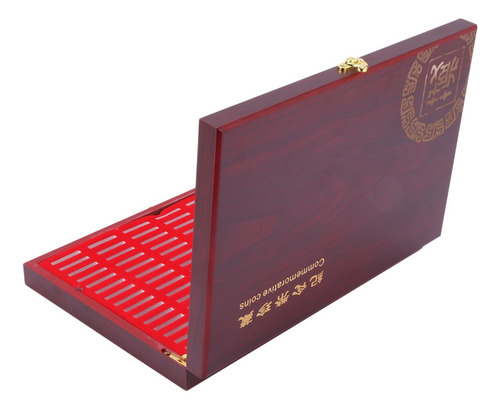 Zx Caja Redonda Para Guardar Monedas, 100 Unidades, Con