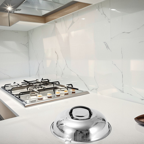 Sartén Con Tapa De Acero Inoxidable Griddles