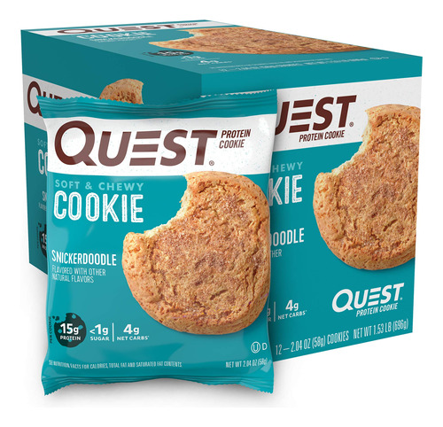 Galleta De Protenas Questnutrition Aptas Para La Dieta Keto