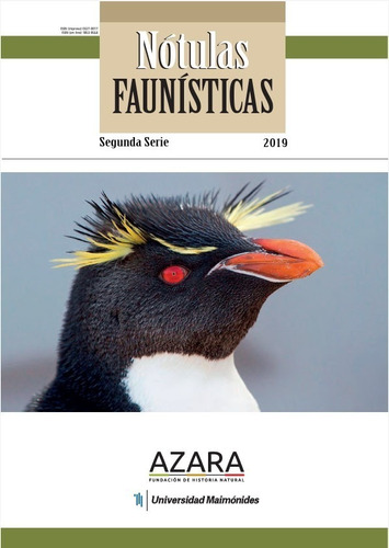 Nótulas Faunísticas 2019