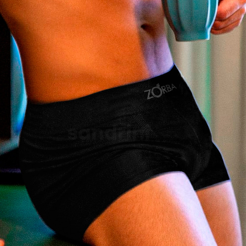 Kit 10 Cueca Boxer Algodão Sem Costura Box Atacado Zorba Box