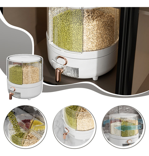 Dispensador Automático De Arroz Para Uso Doméstico Con Rotac