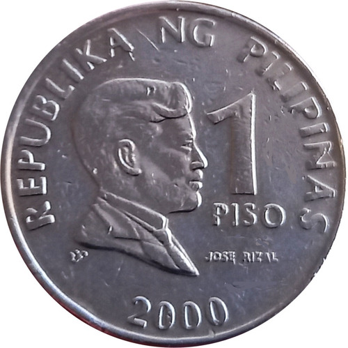 Filipinas Moneda De 1 Piso Del Año 2000 - Km #269