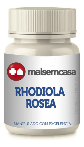 Rhodiola Rosea 500mg 120 Cápsulas - Fórmula Manipulada