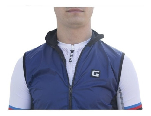 Chaleco Rompeviento Genetix  Ciclismo Plegable - Salas